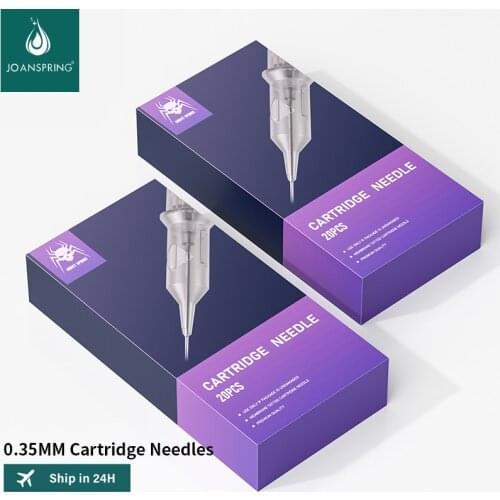 20Pcs/box Tattoo Needle Professional Permanent Makeup Cartridge Needles RL RS RM M1 Disposable Needles For Tattoo Machines Grips