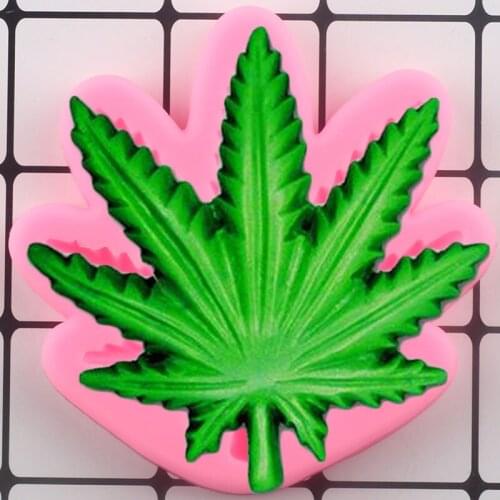 3D Maple Leaf Cupcake Topper Fondant Mould Cake Decorating Tools Party Cake Border Silicone Mold Candy Resin Clay Chocolate Mold