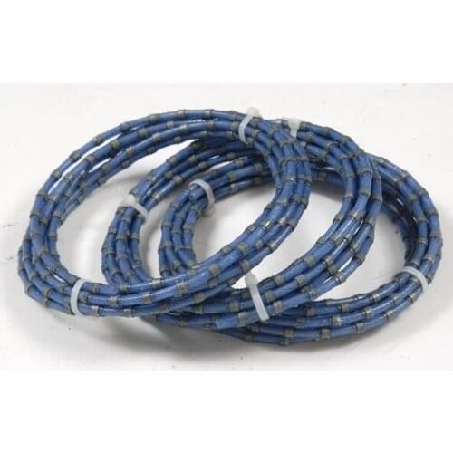 Diamond Wire Saw for Granite Profiling and Squaring 9 mm Rope for Diamond Saws 22.5 Meters/Pack