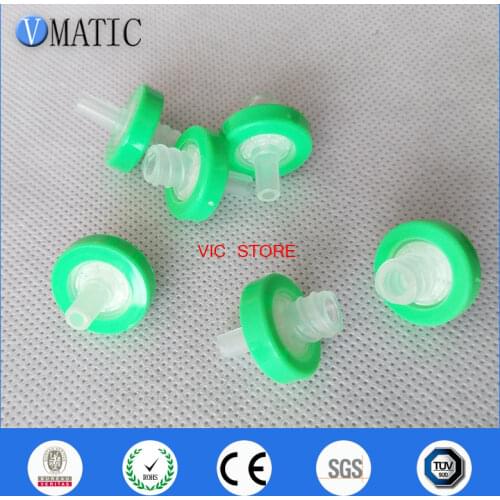 Free Shipping 100Pcs 13mm 0.22um Plastic Syringe-Driven Filter Syringe Filter Organic Solution Filtration Membrane
