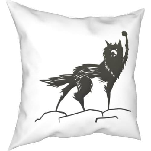 Fantastic Mr. Fox Wolf Pillowcases Polyester Home Wes Anderson Movie Cushion Case Cute Decorative Throw Pillow Case 40*40cm