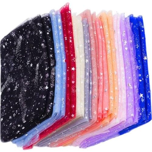 5m Soft mesh yarn fabric / skirt material nets white encryption fabric / net yarn clothing / summer mesh lace fabric