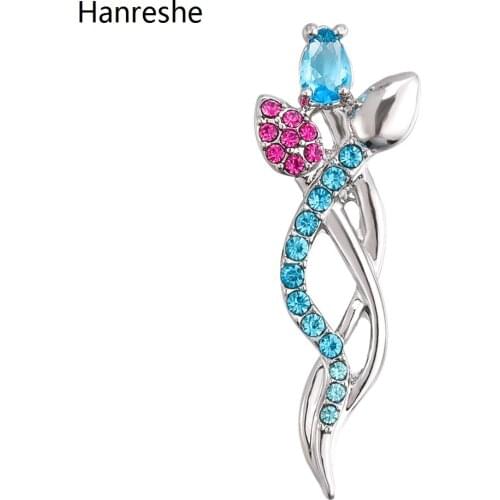 Hanreshe Flower Brooches For Clothes