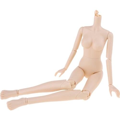 40cm 1/4 BJD Doll Body Parts without Head 16 -Jointed DIY Doll Toys for Girls Gifts