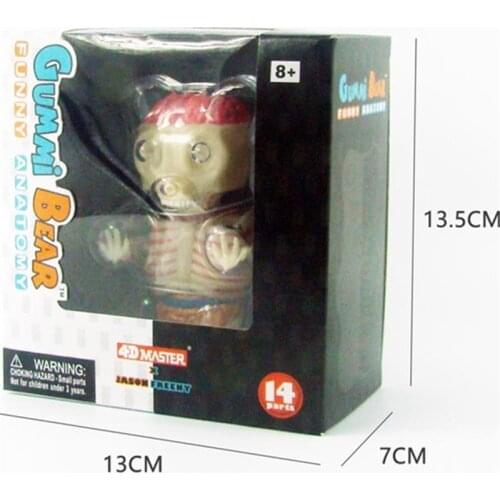 Bear 4D Master Artist Jason Freeny Puzzle Assembly Toy Perspective Skeleton Anatomical Model