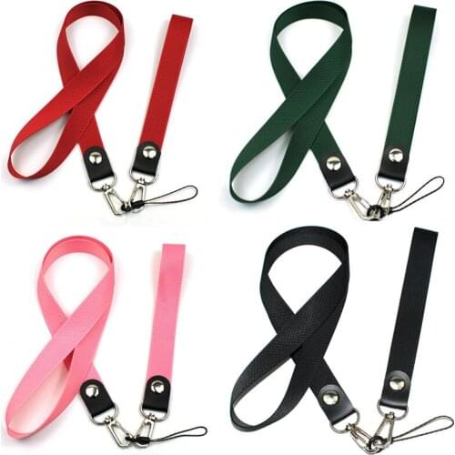 Mobile Phone Straps Metal Clip Hanging Neck Rope Lanyard Para llaves Phone Camera USB Holder ID Pass Card Name Badge Holder