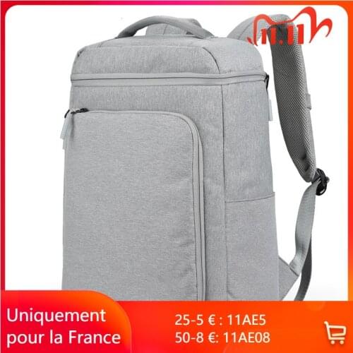 2021 NewTravel Double-shoulder Computer Business Double-zip Backpack