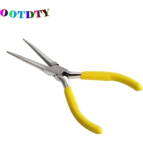 OOTDTY Mini Needle Nose Jewelry Pliers Practical Jewelry Handmade Carbon Steel Tool