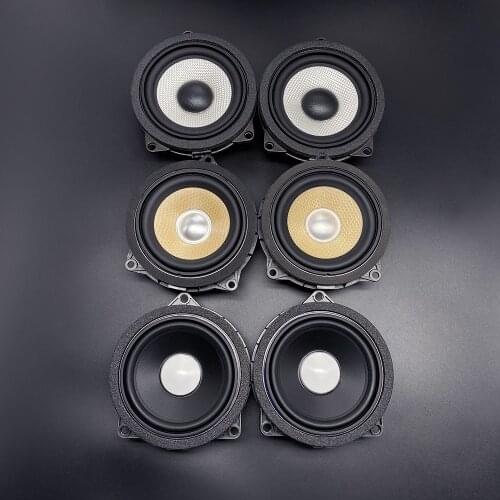 4.5 Inch Midrange Speaker Upgrade For Bmw F10 F11 F30 F32 F34 F01 F02 E90 E60 3 5 7 Series Car Dashboard High Quality Audio