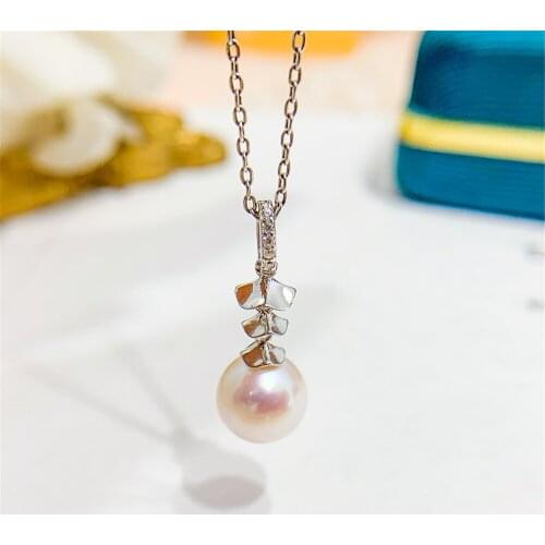 S925 Sterling Silver Screw Eye Pin Bail Top Drilled Beads End Cap For DIY Pearl Charm Pendant Connectors Jewelry Making