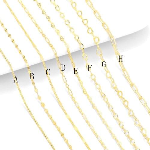 925 sterling silver Cross Square Cable Chain Heart link Necklace 18inch Silver beads Mix Cable Chain