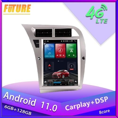 Android11.0 128G For Audi A4 A4L A5 2009-2012 Android Car Radio Stereo Multimedia Player GPS Navigation Touch Screen Head Unit