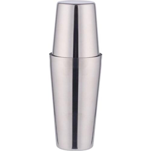 Boston Shaker Cocktail Shakers 500ml/750ml Stainless Steel Shaker Cup Bar Tool Suitable for Bar, Pub, Hotel and Home Etc Use