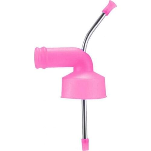 Beer Bottle Funnel Creative Reusable Plastic Fast Drinking Dispenser for Party