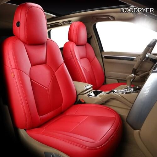 DOODRYER Custom Leather car seat cover For Dongfeng AX5 AX4 E70 AX7 S30 H30 CM7 S500 360 370 330 580 IX5 P16 S16 car seats