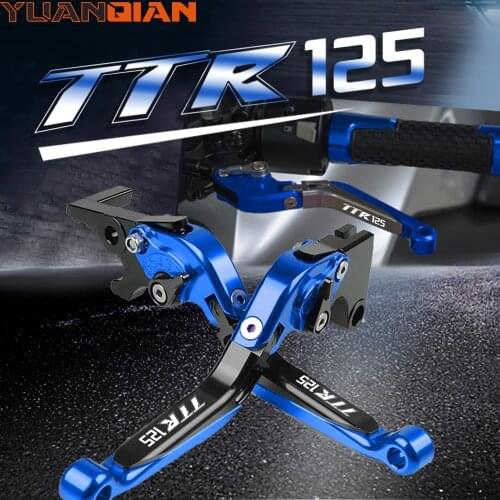 For YAMAHA TTR125 TTR 125 LW/E 1993-2008 2007 2006 2005 2004 2003 2002 2001 2000 Motorcycle CNC Brake Clutch Levers Handle bar