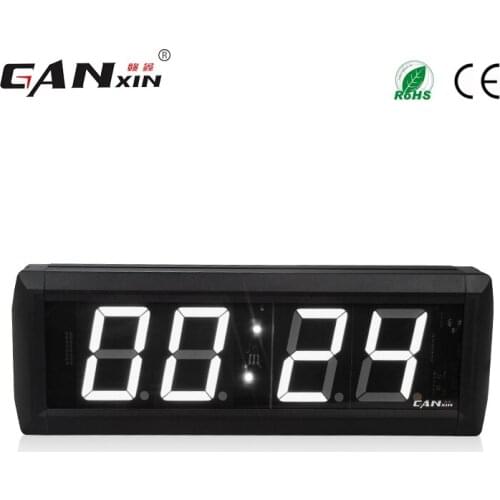 [Ganxin]2.3'' 4 digit Led wall Clock remote control countdown timer