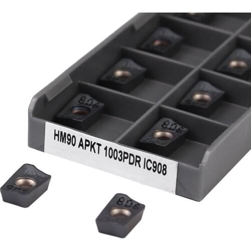 HM90APKT1003PDR IC908 HM90ADKT1505PDR HM90 APKT1003PDR ADKT1505 CNC Lathe Machining Tool Carbide Insert APKT/ADKT Milling Blade