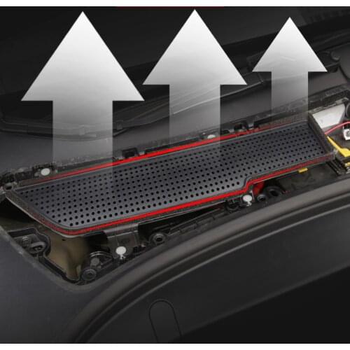 My Good Car Air Conditioning Air Inlet Protection Cover Dustproof Anti-dirty Purification Air Filter For Tesla Model 3 2017~2019