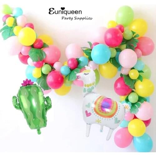 Lama and Cactus Fiesta Balloon Garland Kit Fiesta Baby Shower Final Fiesta Party Balloon Arch Kit