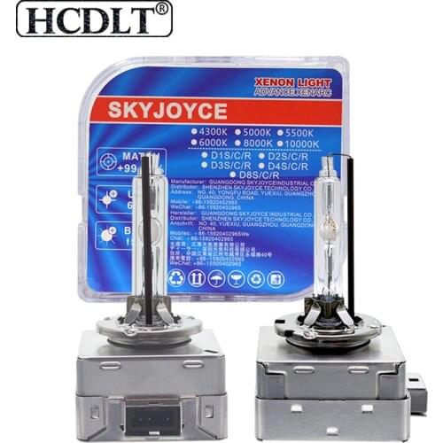 HCDLT 2PCS Super Bright D1S 5500K 12V 35W Car Headlight Bulb OEM D3S 55W Auto Lamps Replacement For A3 A4 A5 A6 A7 A8 Q3 Q5 Q7