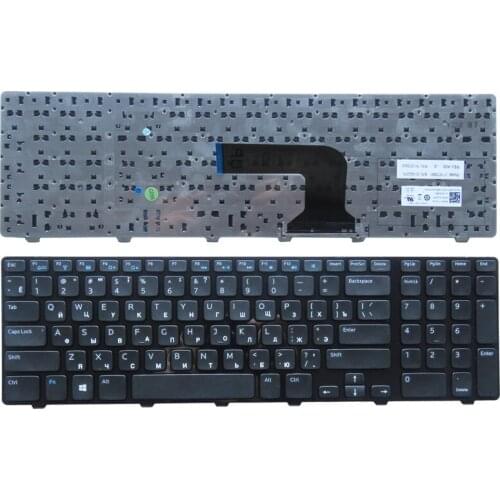 New for Dell Inspiron 15R-5521 3521 25213537 5528 2528 3328 5421 RU keyboard Russian клавиатура