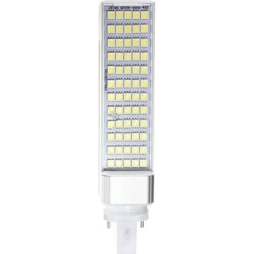 New G23 12W 5050 SMD White Led Horizontal Plug Lamp Corn Home Ceiling White Light