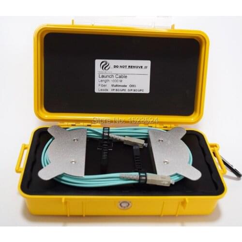 OTDR Dead Zone Eliminator,Fiber Rings ,Fiber Optic OTDR Launch Cable Box MM OM3 1000M