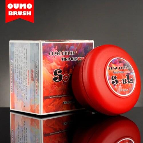 OUMO- Mens SOUL 100% vegan shaving soaps shaving cream shaving brush