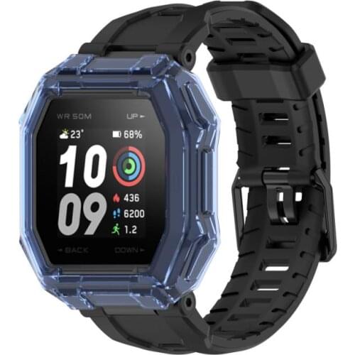 Suitable For Huami Amazfit Ares Watch Protective Shell Dustproof And Anti-drop TPU Hollow Half-wrapped Watch Case