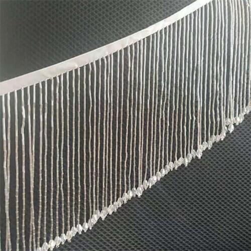 Long Tassel Rhinestone Crystal Chain Bling Diamante Lace Diamond Belt Trim Ribbon Necklace Applique Sparkle Wedding Dress