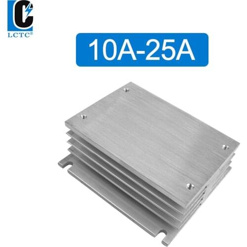 3 phase solid state relay aluminum heat sink for 10A-25A ssr heatsink new