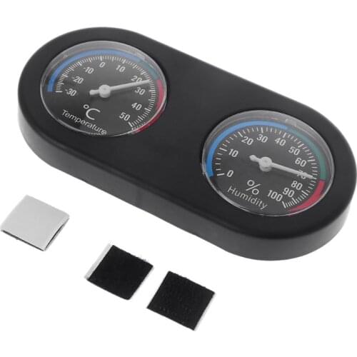 Reptile Tank Thermometer Hygrometer Monitor Vivarium Terrarium Temperature Humidity Meter