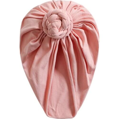 12 Colors Newborn Baby Girl Knitted Twist Weaving Hat Soft Kids Indian Hat Toddler Cotton Caps Infant Bonnets Outdoor Photo Prop