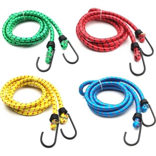 Bungee Cord Elastic Luggage Straps Rope with Hook Ends Camping Tent Rope for Travel Packing Outdoor Carrying Cargo Hiking #40