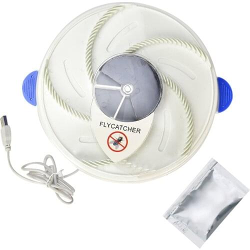 ZK20 Upgraded Version USB Flytrap Automatic Pest Catcher Fly Killer Electric Fly Trap Device Insect Pest Reject Control Catcher