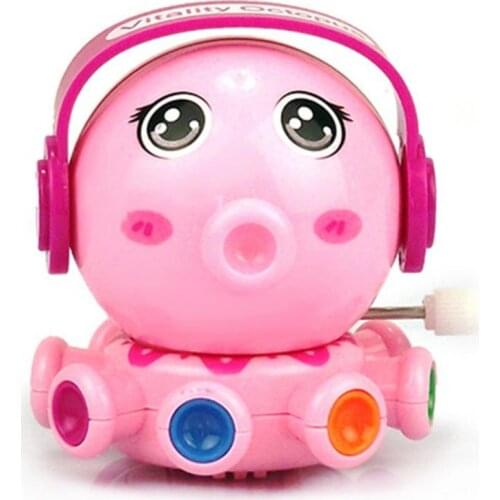 Smooth Surface Interesting Expressions Wind-up Walking Octopus Shower Toy for Home