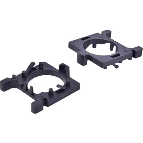 2Pcs Black Car LED Bulb Holder Adapter Sockets Base for MK2 H7 Halogen Upgrade to LED Base High Quality New Arrival