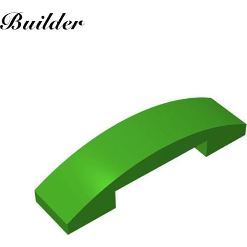 Building Blocks 93273 Brick Arch Curved 4x1 Double With Studs DIY Parts 10PCS Compatible All Brands Particles Toys for Children