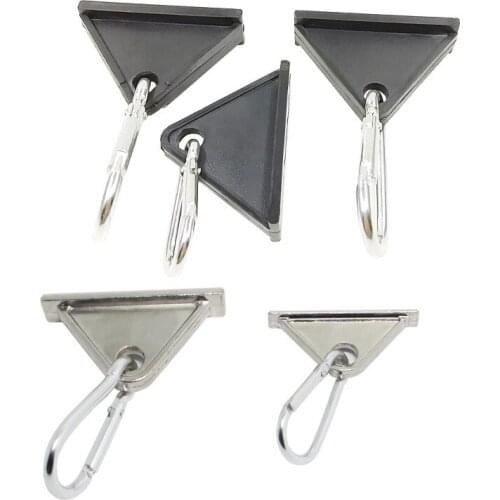 5PCS/LOT 3D Printer Aluminum Alloy Hanger Movable Hooks or CNC Black Nylon Hook Clip For 2020 3030 4040 4545 EU Aluminum Profile