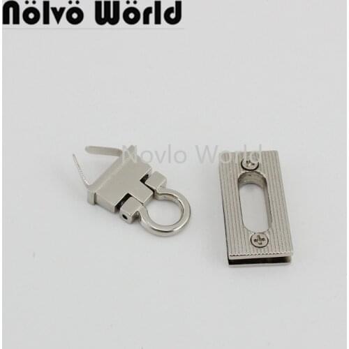 Nolvo World 2-10 pieces 36*18mm 4 colors luggage lock fashion bag lock handbags lock hardware
