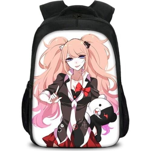Dangan Ronpa Monokuma School Backpacks For Teenager Boys Orthopedic School Bags Backpack Children Mochilas Escolar Girls