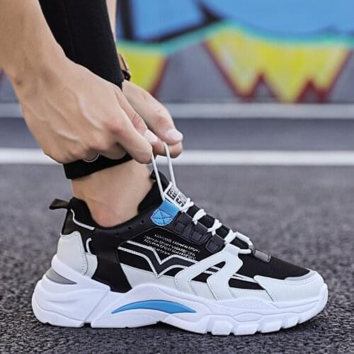 Autumn 2020 New Youth Leisure Sports Dad Chao shoes junior high school students Hong Kong style versatile ins mens shoes