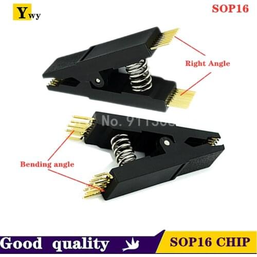 Programmer Testing Clip SOP8 SOP16 SOP SOIC 8 SOIC 16 SOIC8 SOIC16 SOIC8 DIP16 DIP 8 Pin DIP 16 Pin IC Test Clamp without cable