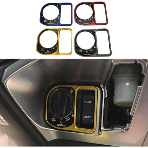SEMSPEED Motorcycle PCX 150 Switch Electric Door Button Lock Cover Guard Protector For Honda PCX150 PCX125 2016-2018 2019 2020