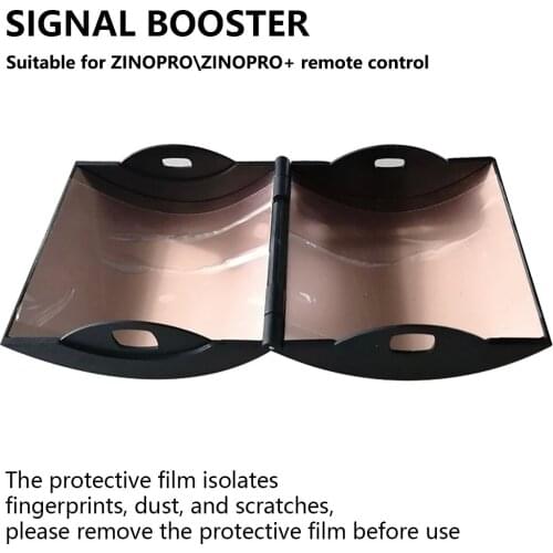Remote Control Antenna Signal Booster Amplifier 2Pcs for Hubsan H117 ZINO PRO PLUS RC Drone - Black