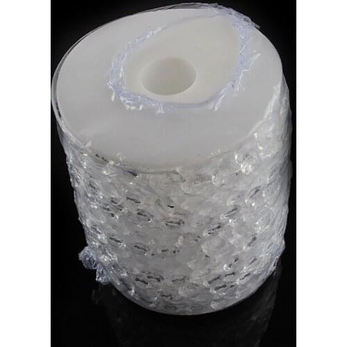 1020meters Acrylic Crystal Garland Strand Diamond Disk Bead String for Wedding Decoration Christmas Tree Party Supplies