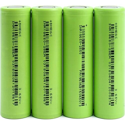 18650 3.7V 2900mah 100% Orginal Rechargeable Lithium-ion Battery For Flashlight Solar Street Light Ebike Scooter Battery Pack