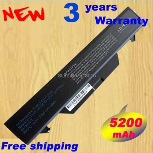 HSW 5200mah Battery FOR HP ProBook 4510 4510s 4515s 4710s HSTNN-1B1D NBP8A157B1