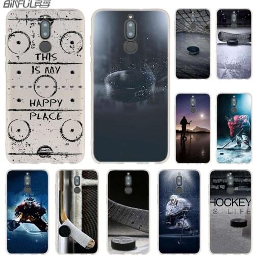 Hockey Phone Cases For Huawei Mate 30 20 10 Lite Pro soft Silicone Cover Y9 2019 2018 Nova 5T 5i 4 5 Pro